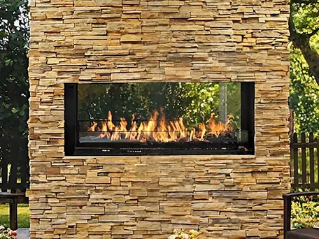 Fire Garden 6424 Outdoor Linear Gas Fireplaces