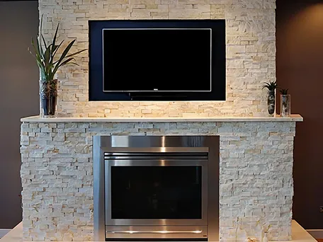 Norstone - Ivory Quartz Stacked Stone