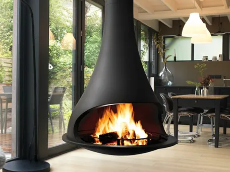 JC Bordelet Tatiana Luxury Suspended Fireplace