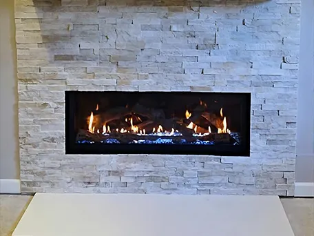 Oechlager fireplace after make-over