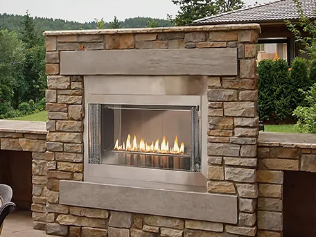 White Mountain Hearth - Carol Rose Coastal Collection - Gas Burning